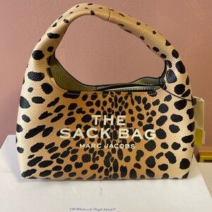 Brand New Marc Jacobs Leopard SackBag